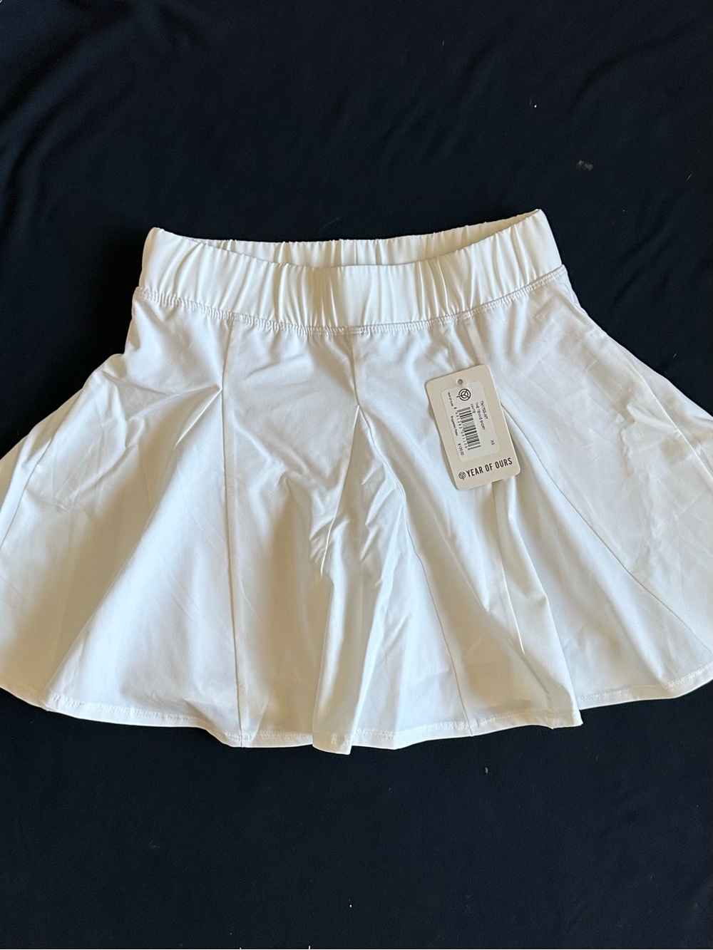 Year of Ours White Tennis Skort with Tag skater flare style XS skater - Picture 6 of 16